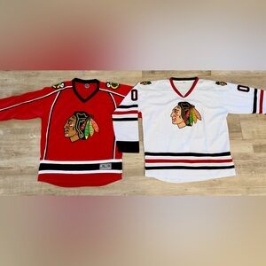 2 - NHL Chicago Blackhawks Jersey #88 Kane & #00 Griswold - Adult XL & 3XL